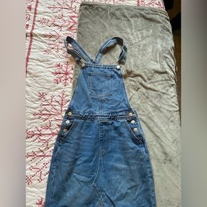 Jean overallskirt and pants size small girls